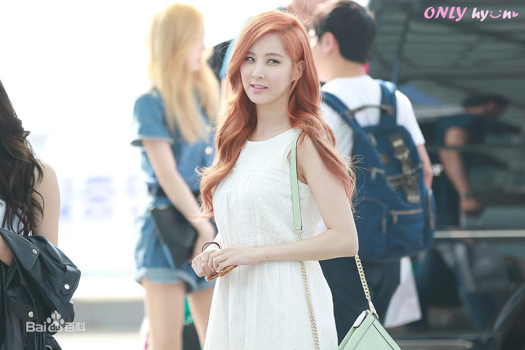 徐珠贤((Seo Ju Hyun)， （Seo Hyun）)机场画报壁纸壁纸