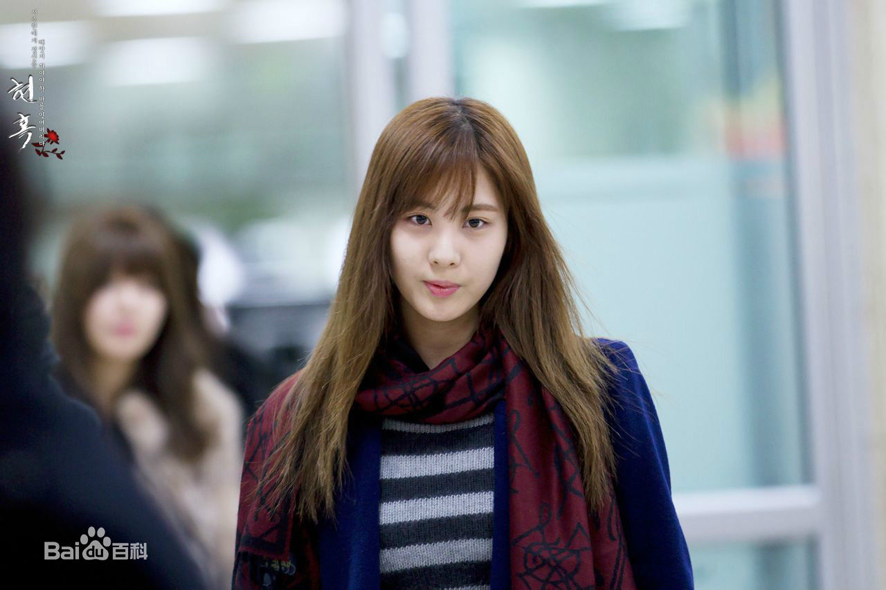 徐珠贤((Seo Ju Hyun)， （Seo Hyun）)机场画报壁纸壁纸