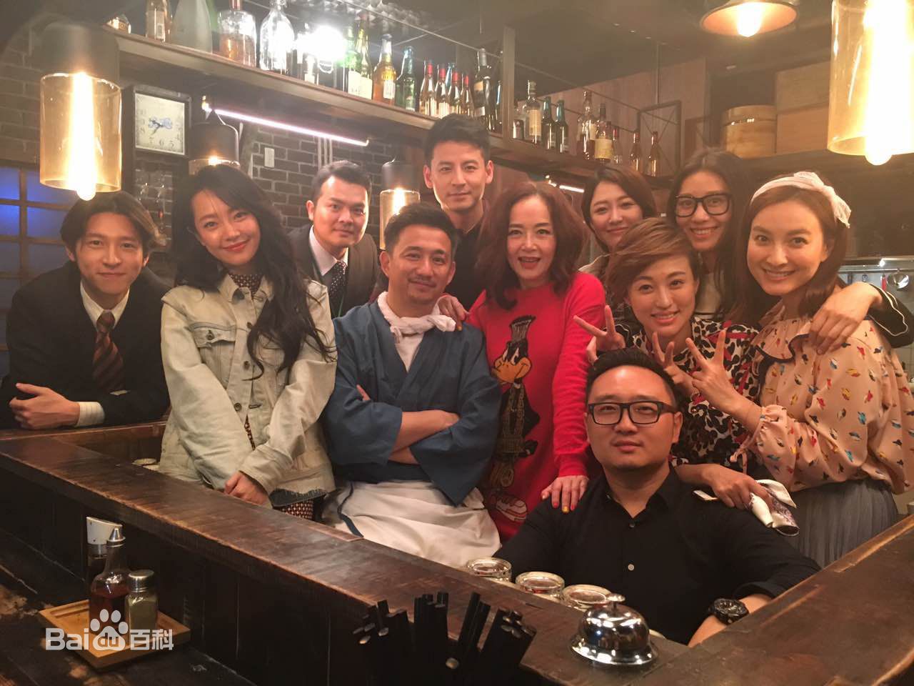 胡涵清(Hans Hu)深夜食堂工作照前后照片