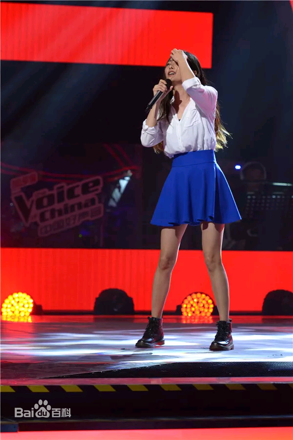 陈冰(Chen Bing)中国好声音第三季素颜照壁纸