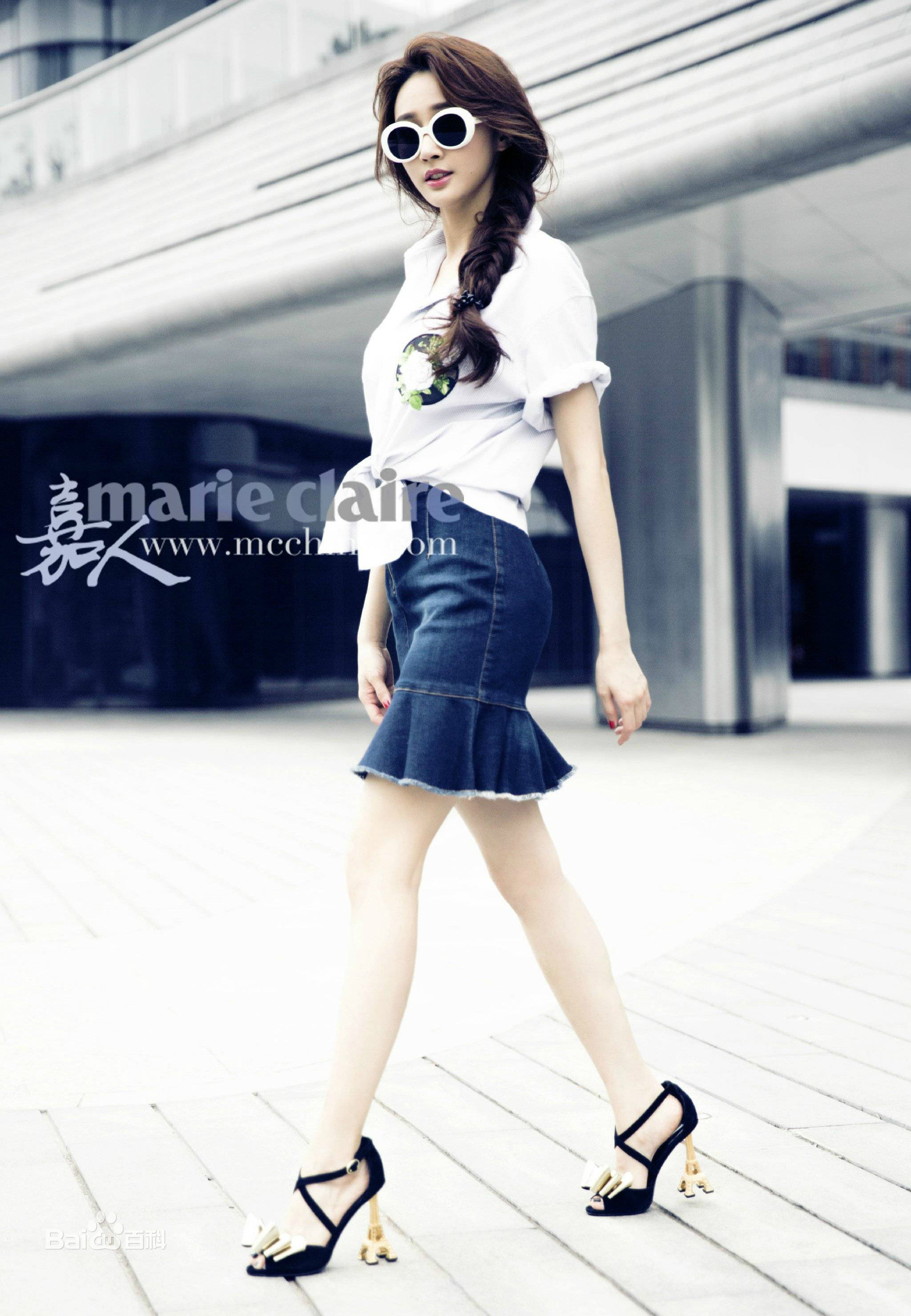 陈冰(Chen Bing)嘉人marieclaire素颜照相册