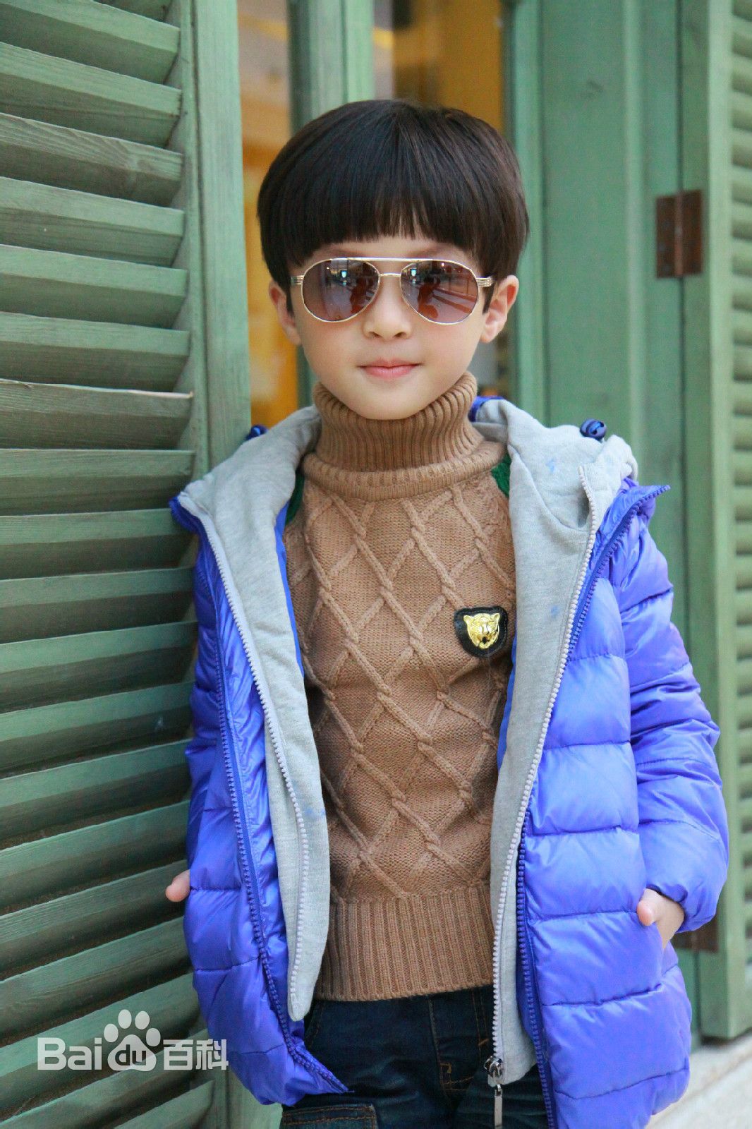 石悦安鑫(Anson)童装代言图册