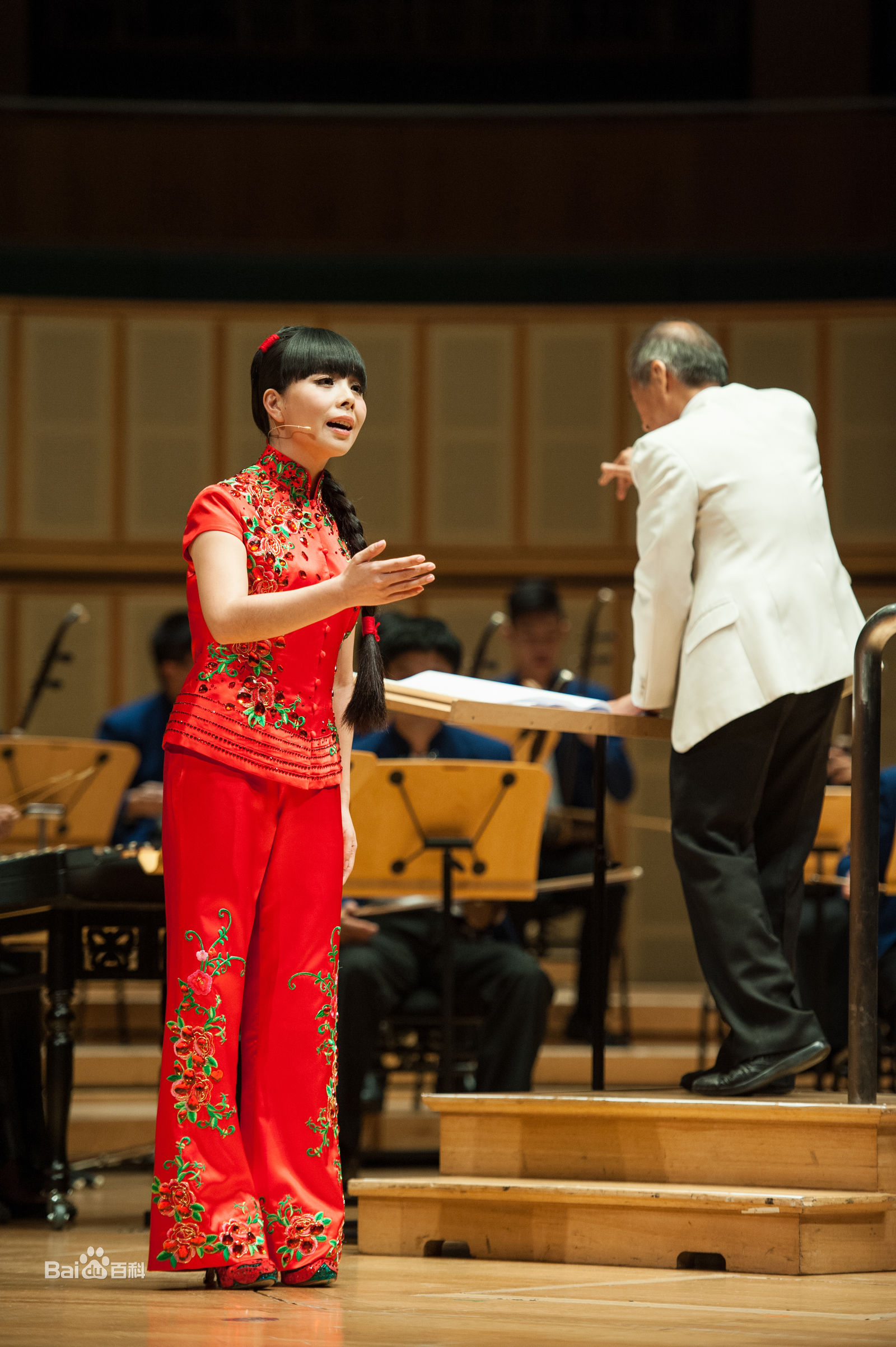 王二妮演出照壁纸壁纸