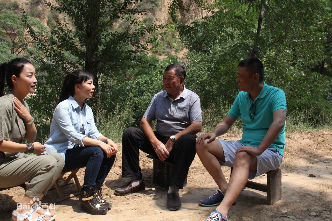 王二妮陕北采风图片图册