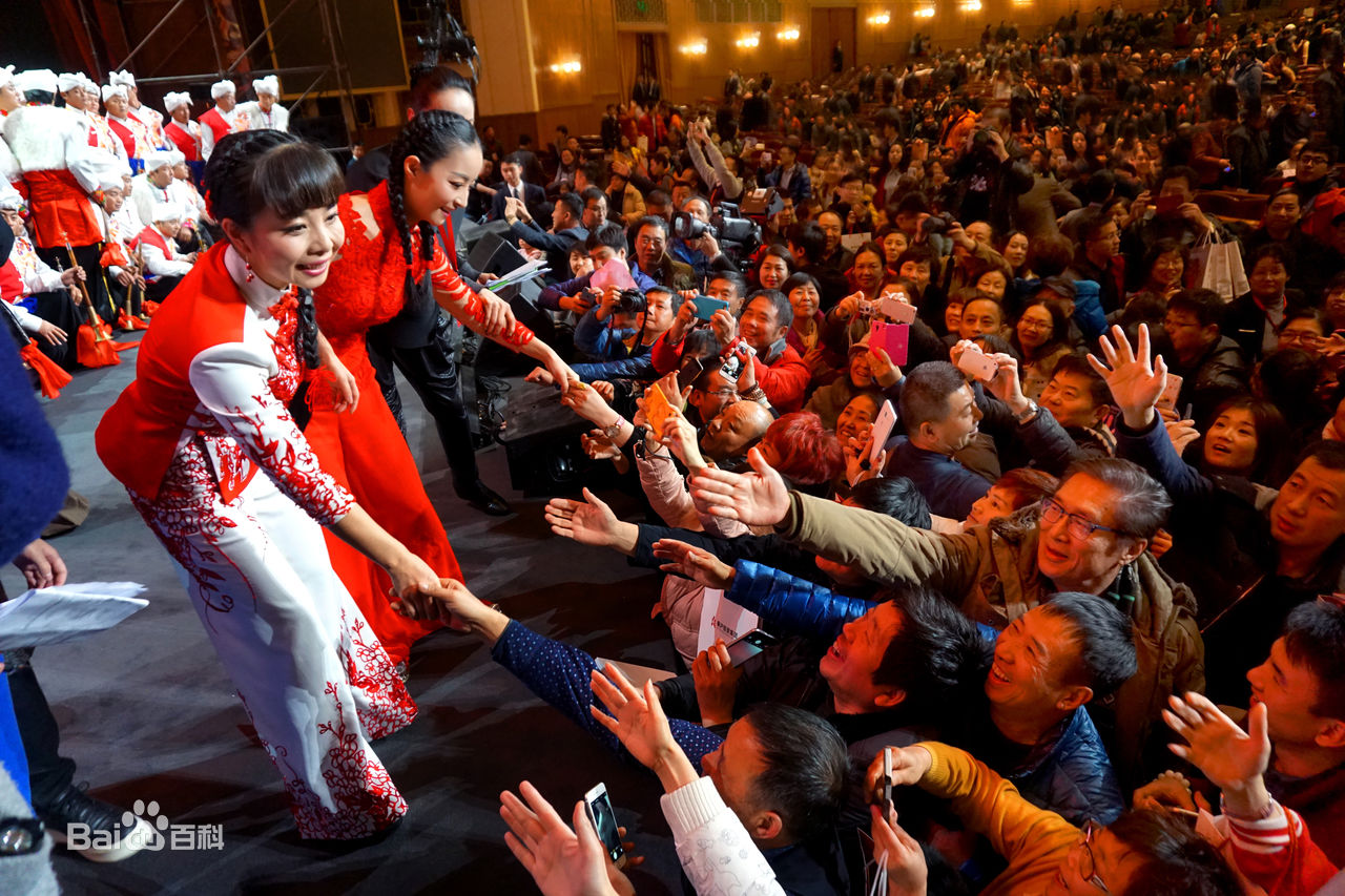 王二妮人民大会堂演唱会前后照片