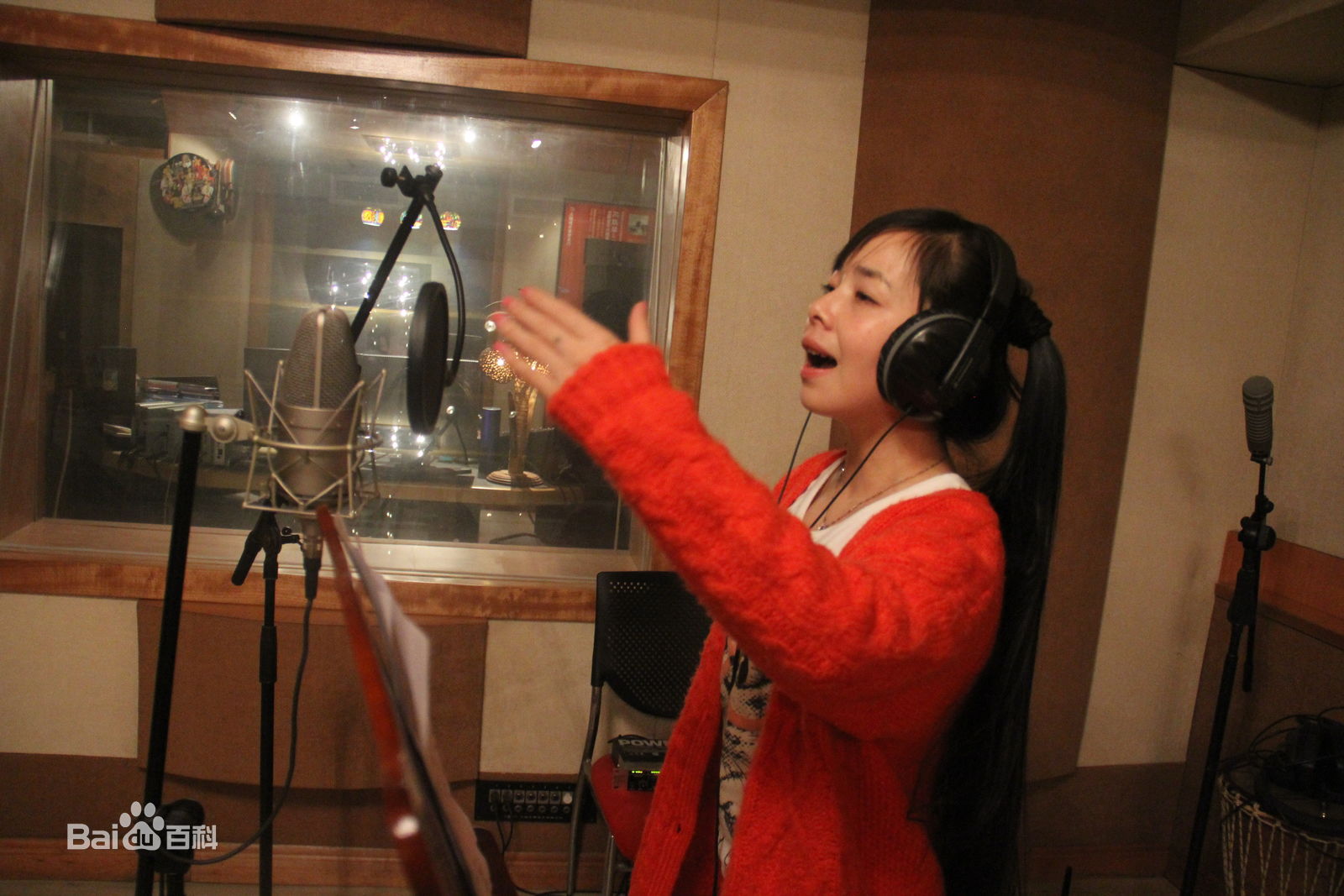 王二妮音乐作品录制现场壁纸壁纸