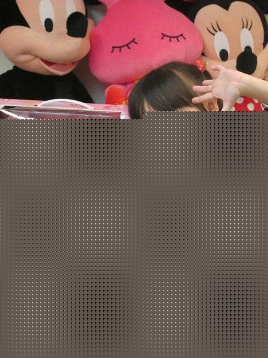 谢语恩(Lucia)录制综艺大国民前后照片