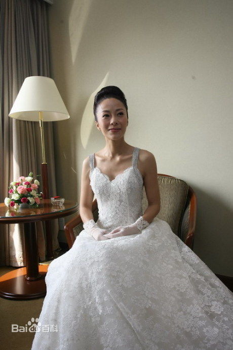 何珈好结婚照性感图片图集