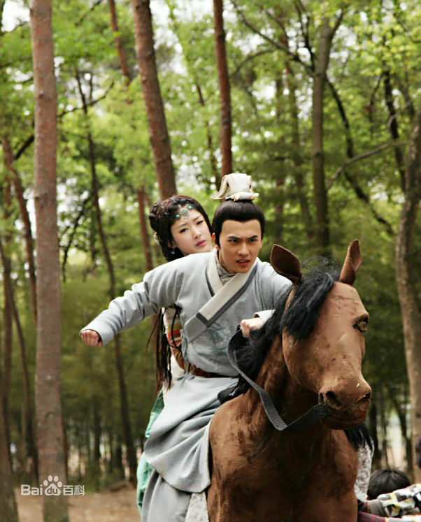 王双(Simona)少年四大名捕 慕雪前后照片