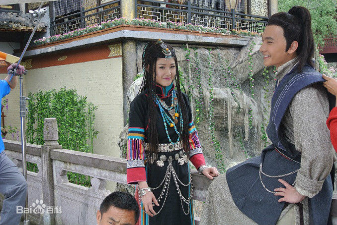 王双(Simona)少年四大名捕 慕雪前后照片