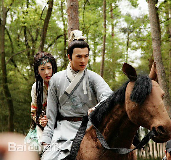 王双(Simona)少年四大名捕 慕雪前后照片