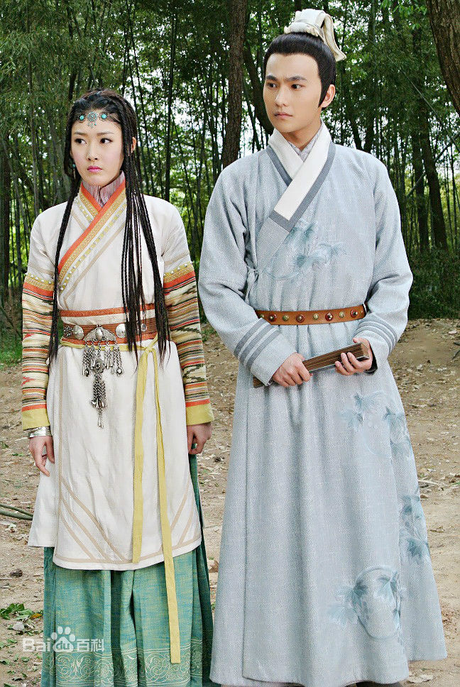 王双(Simona)少年四大名捕 慕雪前后照片