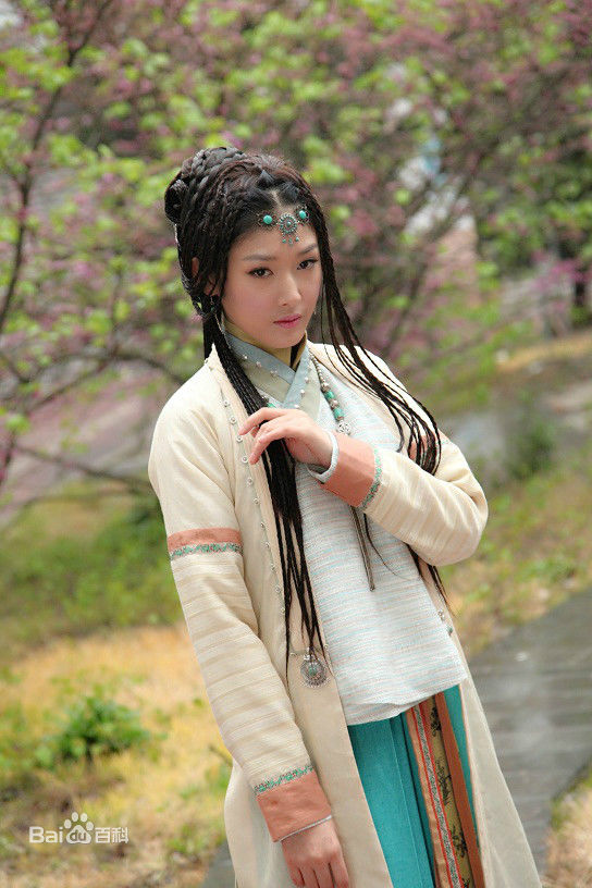 王双(Simona)少年四大名捕 慕雪前后照片