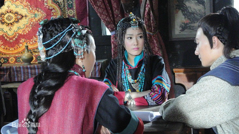 王双(Simona)少年四大名捕 慕雪前后照片