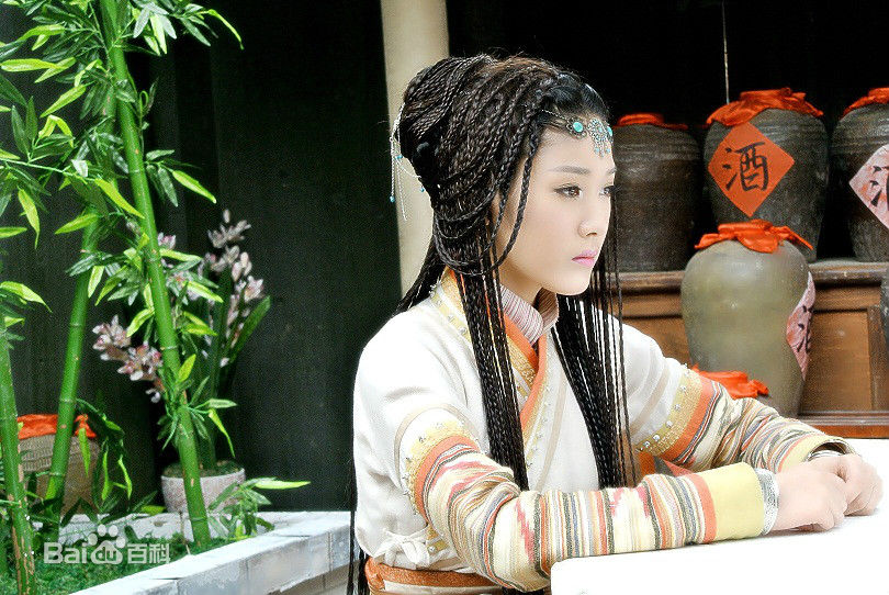 王双(Simona)少年四大名捕 慕雪前后照片