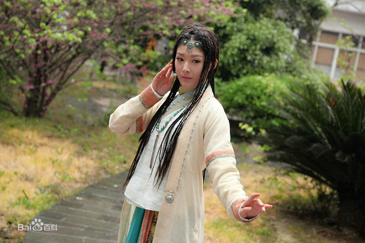 王双(Simona)少年四大名捕 慕雪前后照片