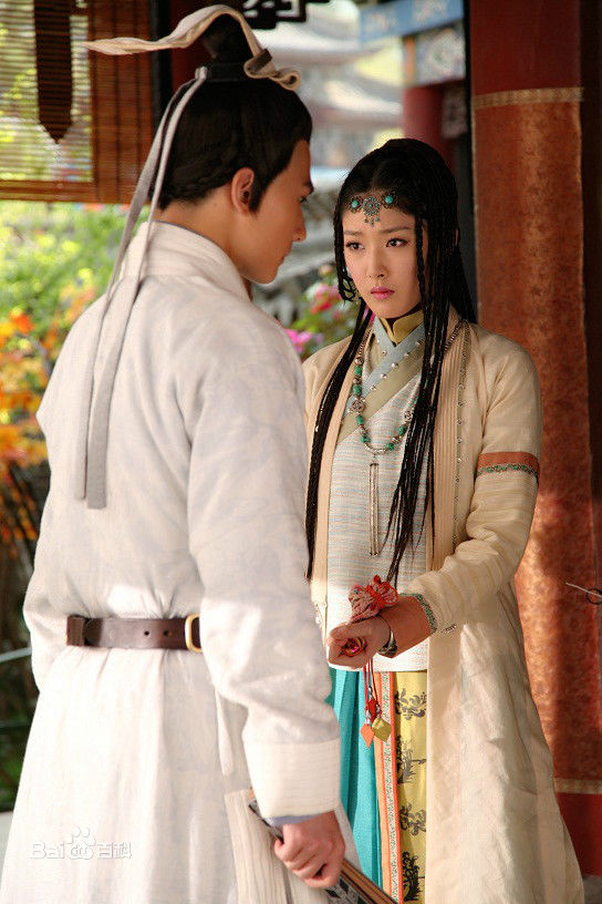 王双(Simona)少年四大名捕 慕雪前后照片