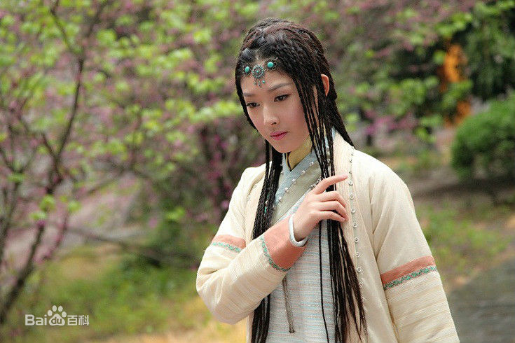 王双(Simona)少年四大名捕 慕雪前后照片