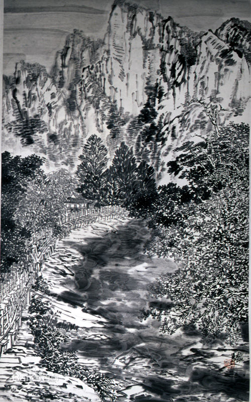 张志中 风景水墨山水 系列壁纸壁纸