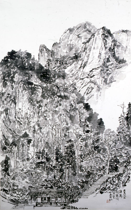 张志中 风景水墨山水 系列壁纸壁纸