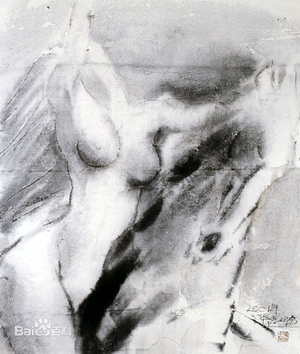 张志中低语嘶鸣_ 人马系列  前后照片