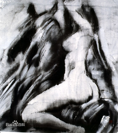 张志中低语嘶鸣_ 人马系列  前后照片