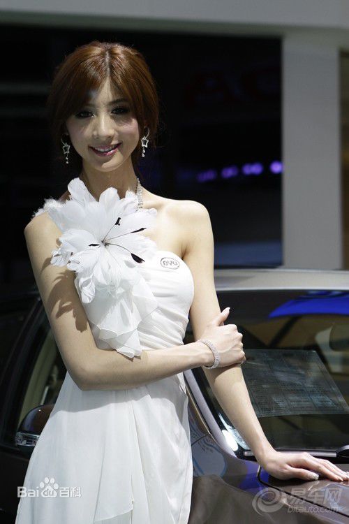 高珊(Grace)上海车展前后照片