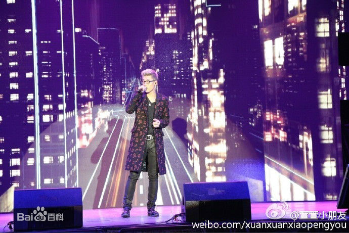 最新张赫宣在《点赞》首唱会中的图集