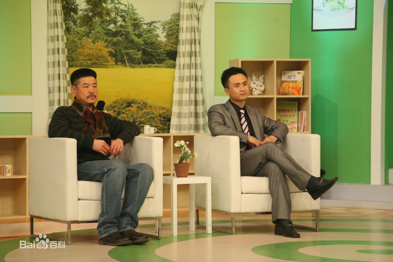 张永健在《养生一点通》节目录制中的