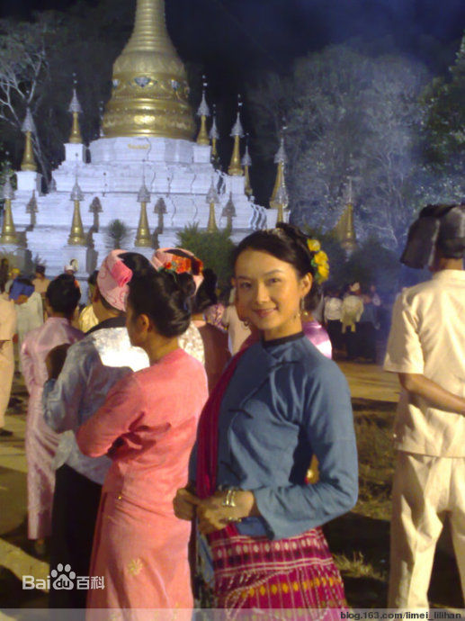 李梅可 主演电视剧 有一个美丽的地方前后照片