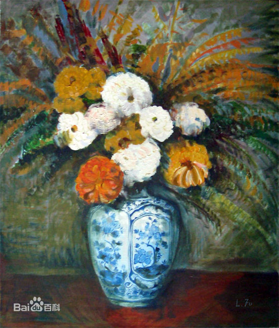傅丽莉的油画—宁静生活照