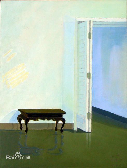 傅丽莉的油画—宁静生活照