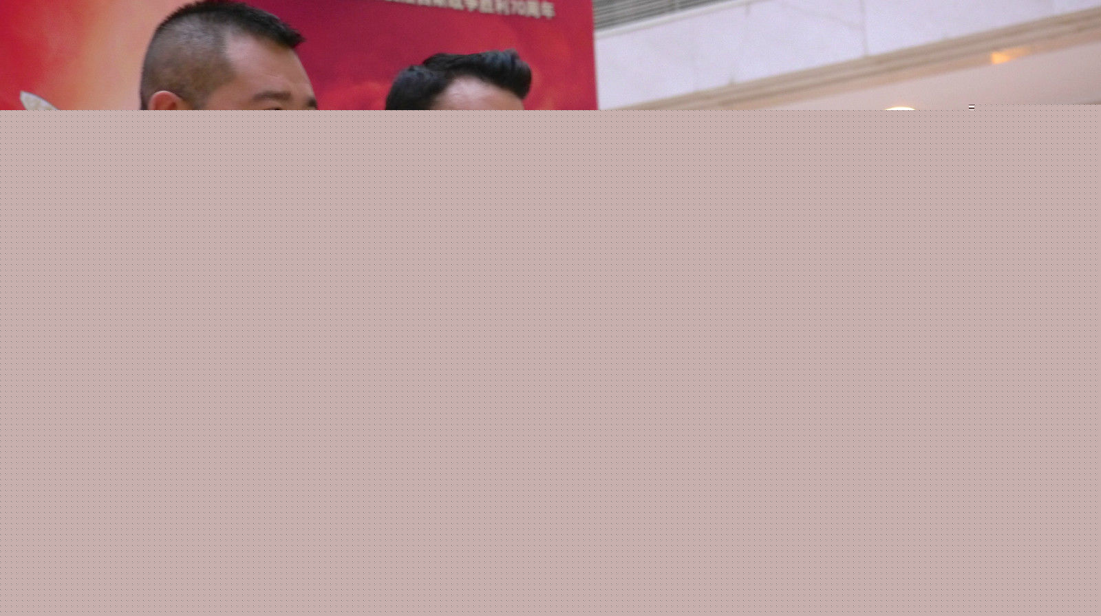 罗伟(Robert Gilabert Cuenca)在《历史永远铭记》发布会中的