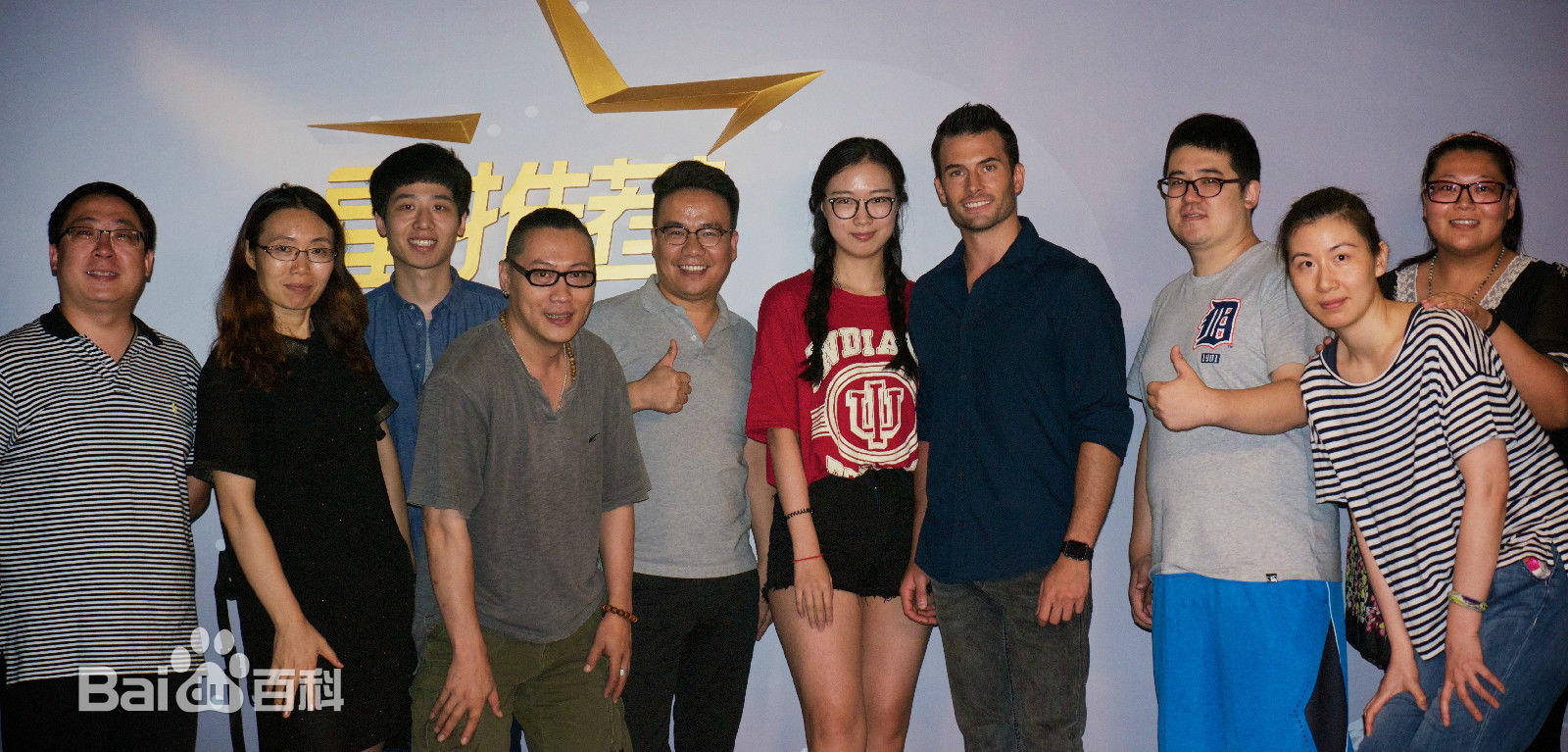 罗伟(Robert Gilabert Cuenca)参加CCTV星推荐前后照片