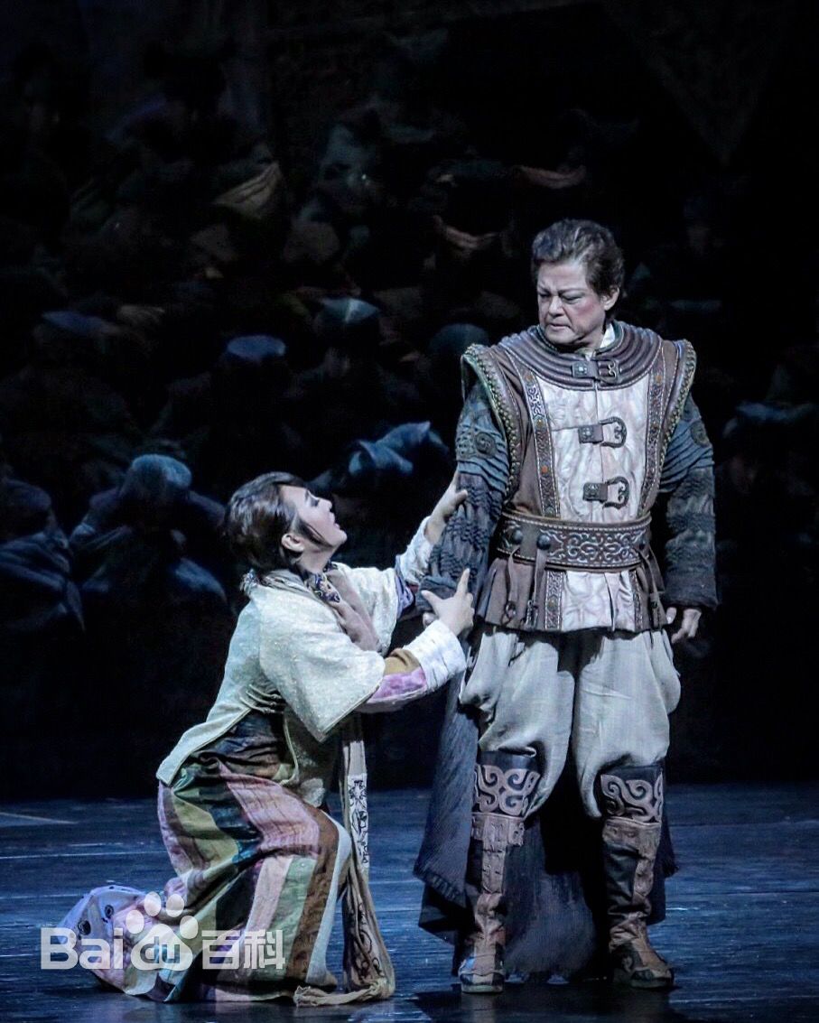 周晓琳歌剧演出壁纸壁纸