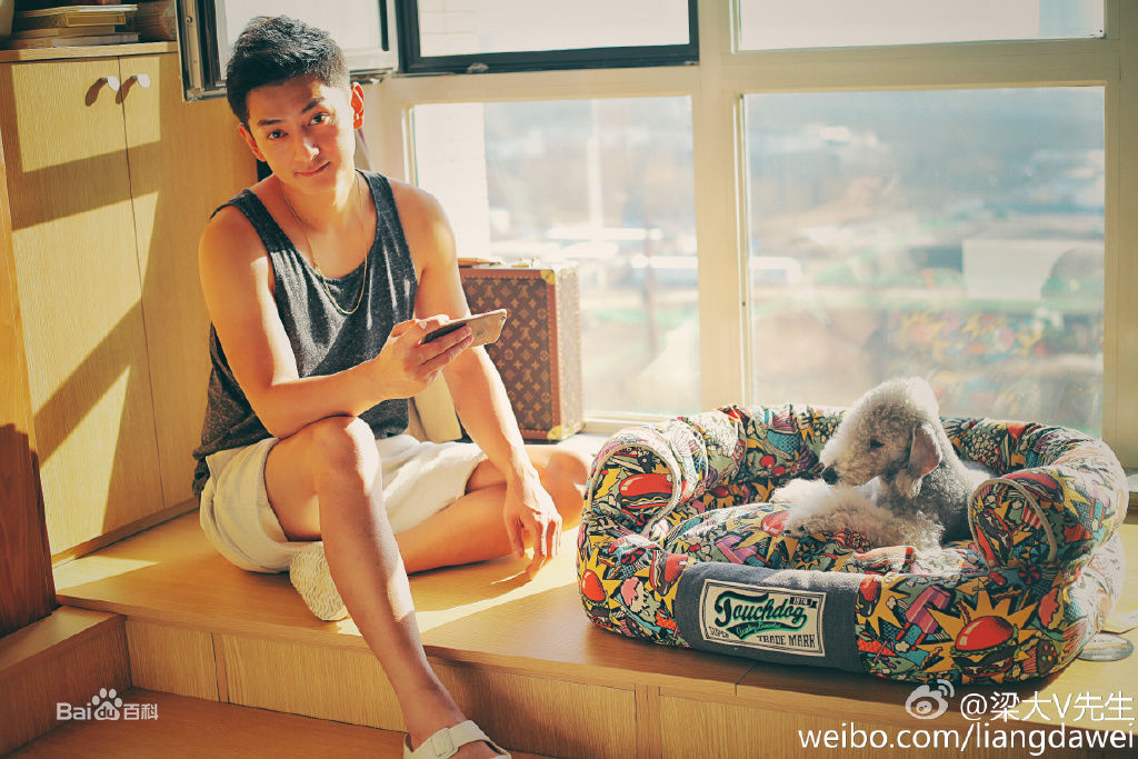 梁大维(David.L)生活图集前后照片