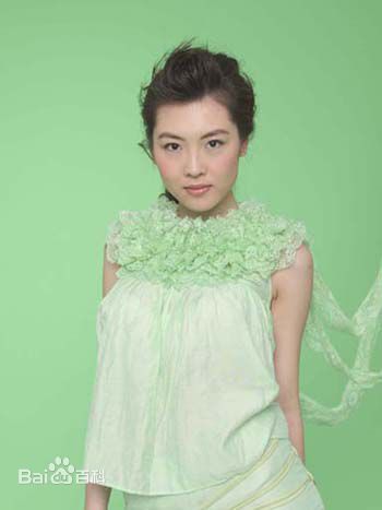 王媞(Katy)青色系活力图片图册