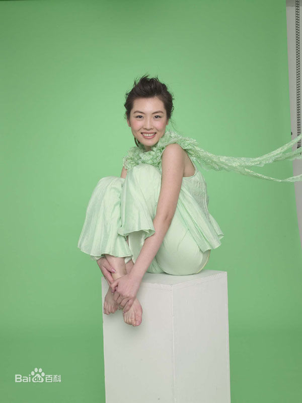 王媞(Katy)青色系活力图片图册