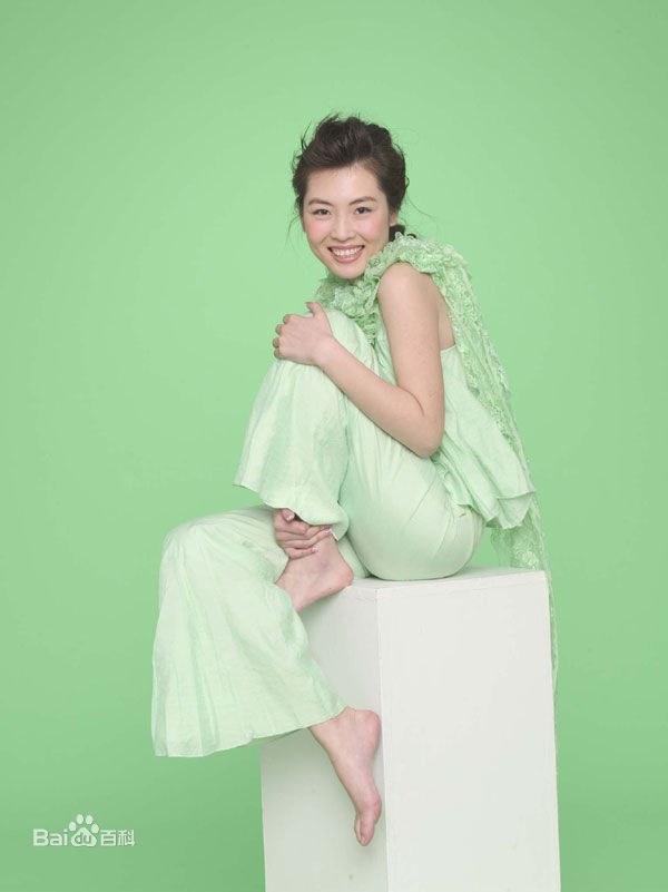 王媞(Katy)青色系活力图片图册