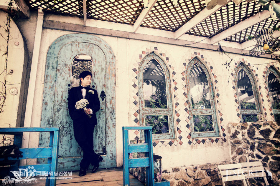 金赵光秀(Kwang-su Kim)结婚照前后照片