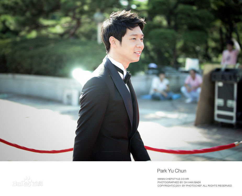 朴有天(，パク·ユチョン，park yoo-chun)首尔国际电视节生活照