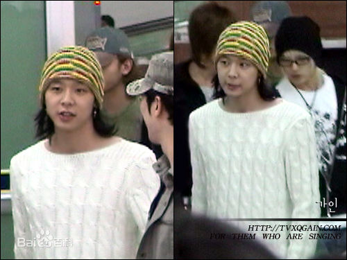 朴有天(，パク·ユチョン，park yoo-chun)机场时尚图册