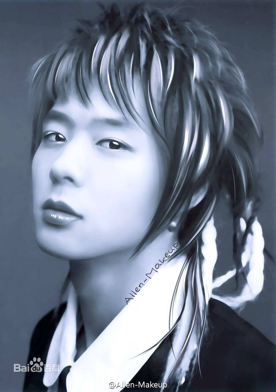 朴有天(，パク·ユチョン，park yoo-chun)漫画手绘图册