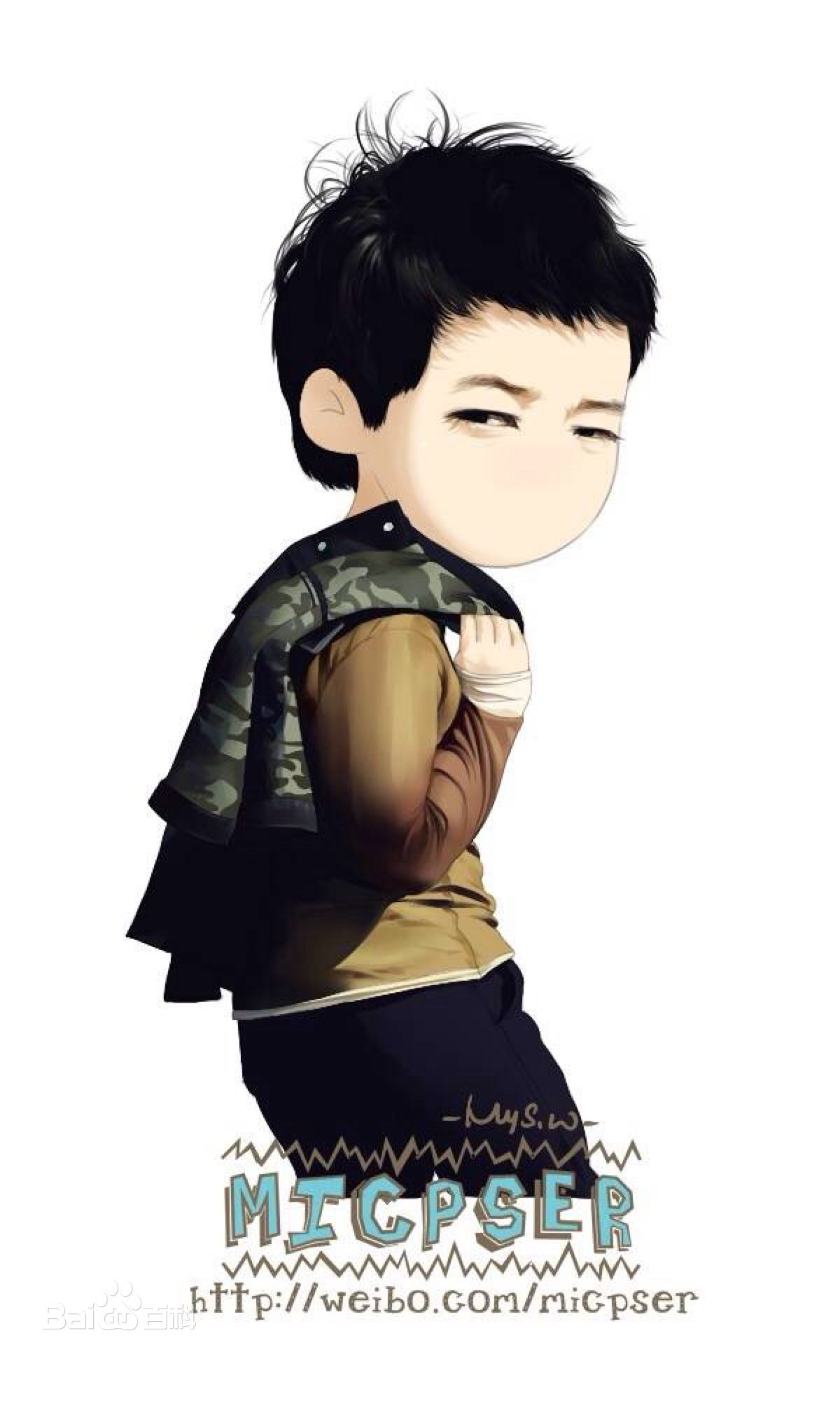 朴有天(，パク·ユチョン，park yoo-chun)漫画手绘图册