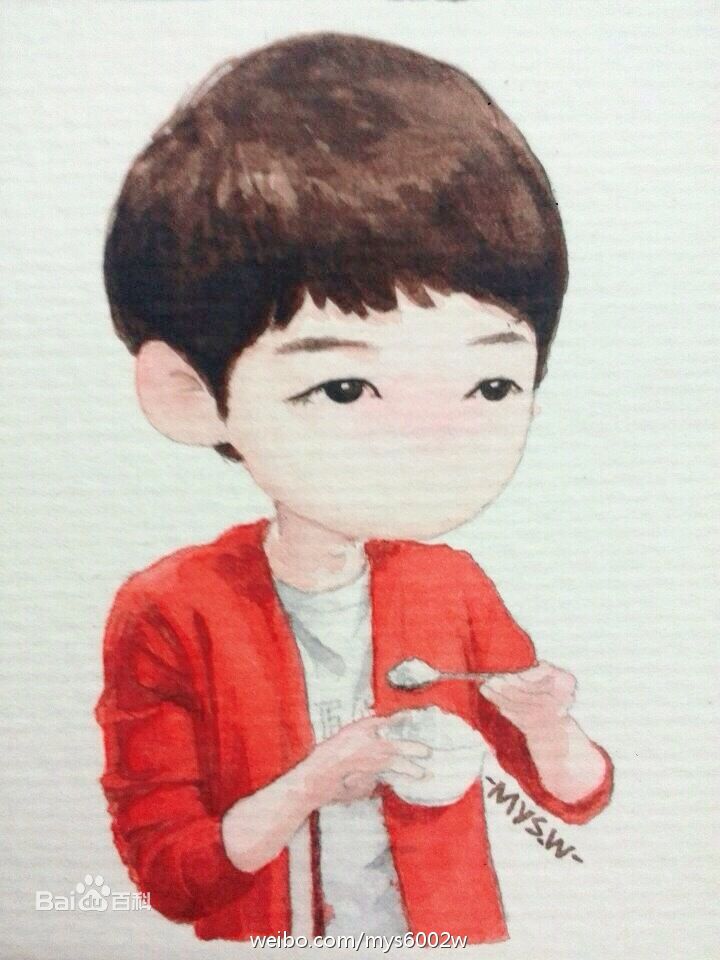 朴有天(，パク·ユチョン，park yoo-chun)漫画手绘图册