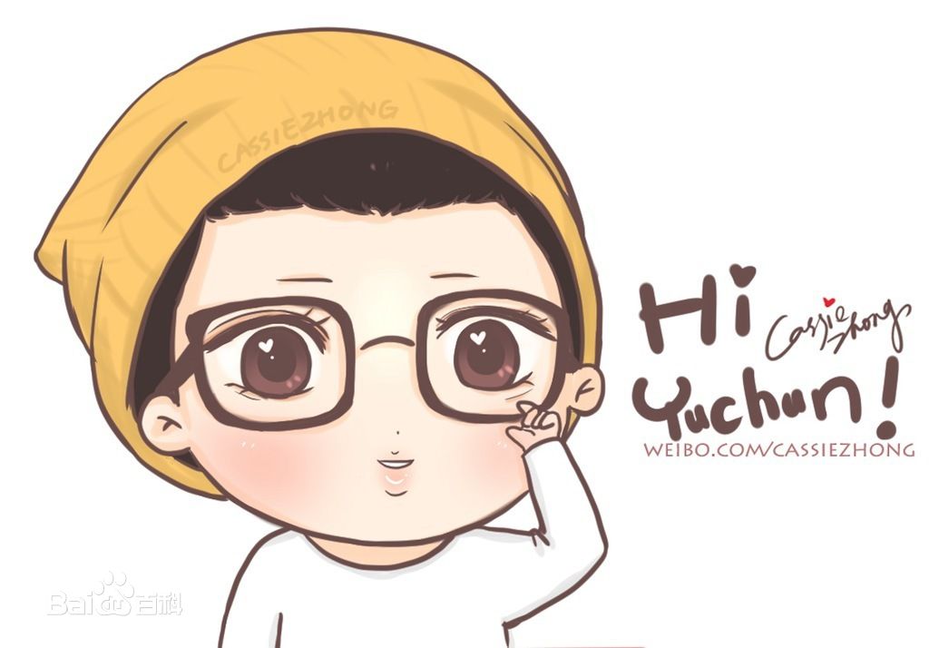 朴有天(，パク·ユチョン，park yoo-chun)漫画手绘图册