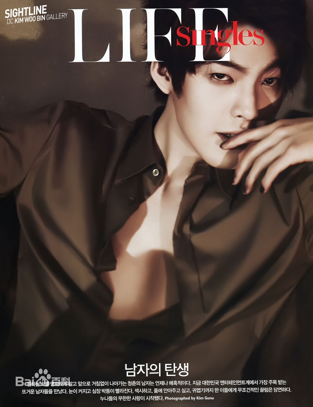 金宇彬(/KimWoo Bin)精选杂志照图册