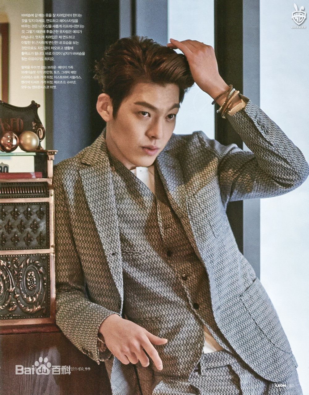 金宇彬(/KimWoo Bin)精选杂志照图册