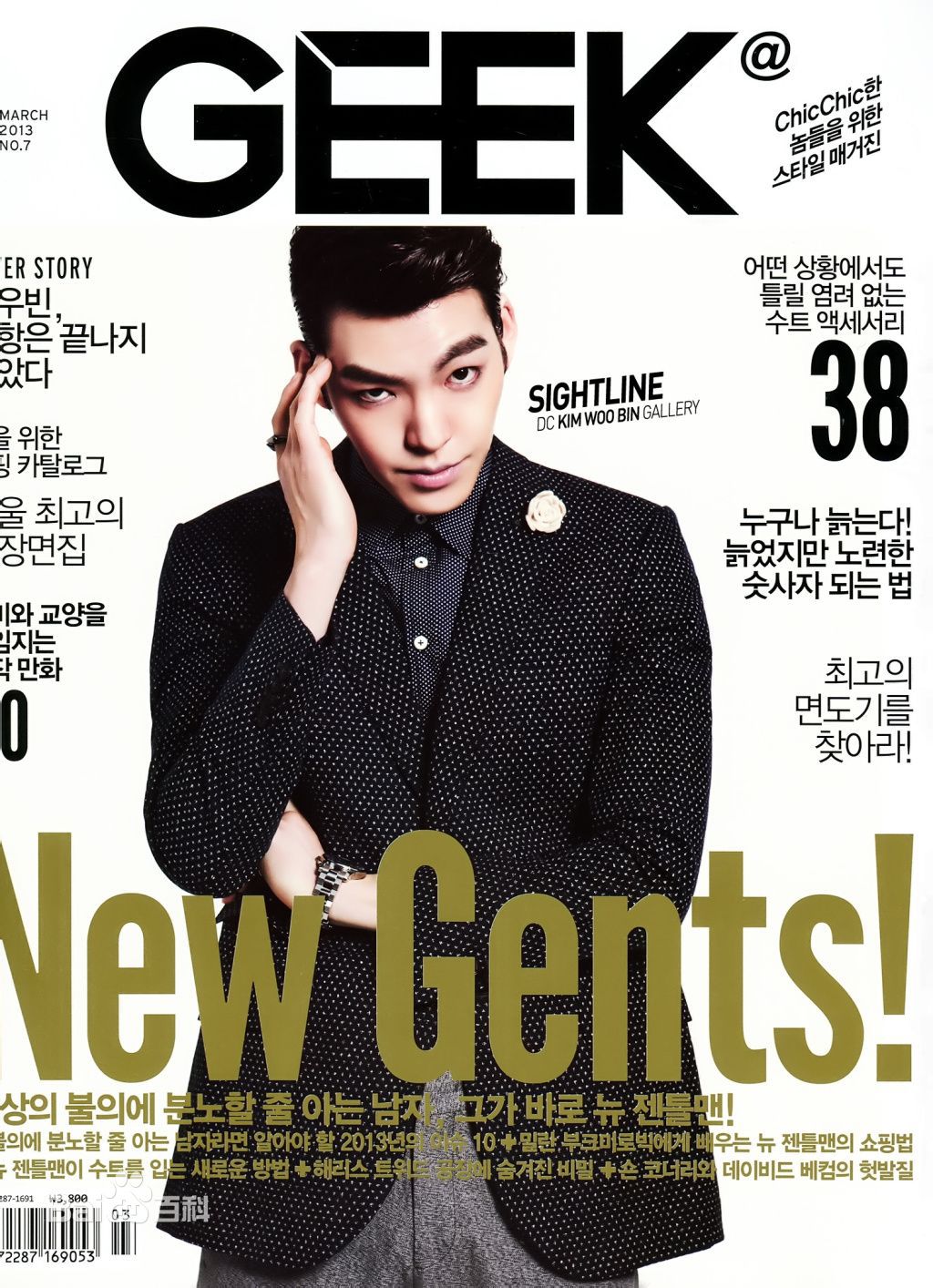 金宇彬(/KimWoo Bin)精选杂志照图册