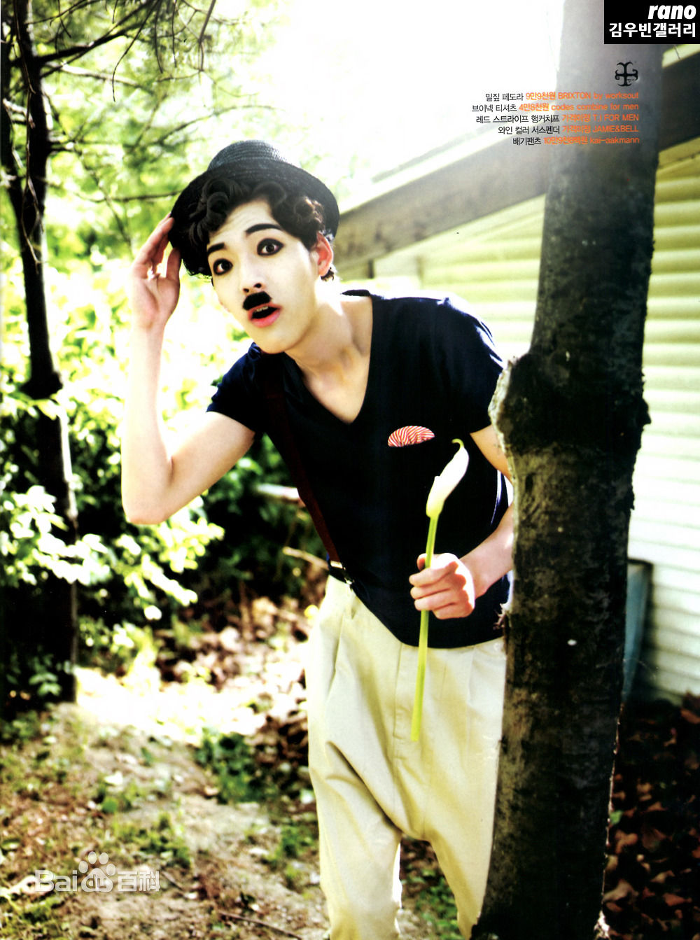 金宇彬(/KimWoo Bin)精选杂志照图册